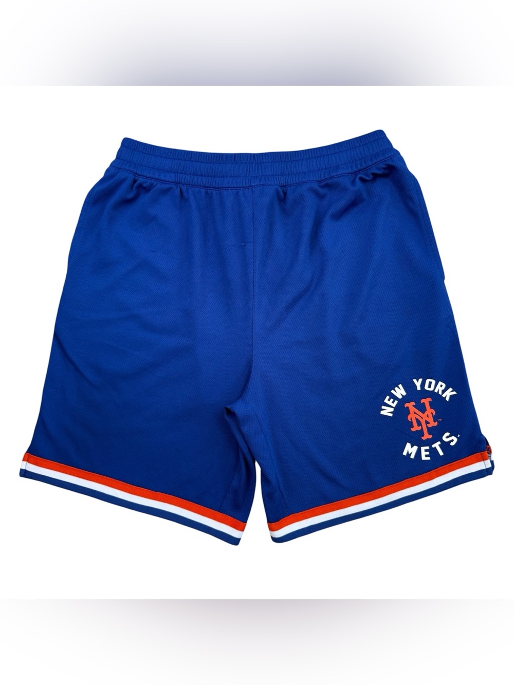 Boys New York Mets MLB Baseball Athletic Basketball Pockets Shorts size YOUTH XL